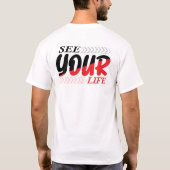 Typografie T - Shirt Design (Rückseite)