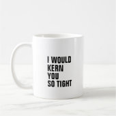 Typografie-Tasse Kaffeetasse (Links)