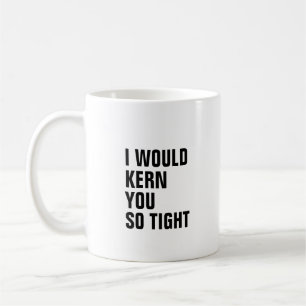 Typografie-Tasse Kaffeetasse