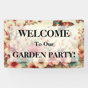 Typografie Text floral Kirschblüte Wasserfarbe Banner