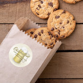 Typografie Trendy Script Oktoberfest Beer Runder Aufkleber