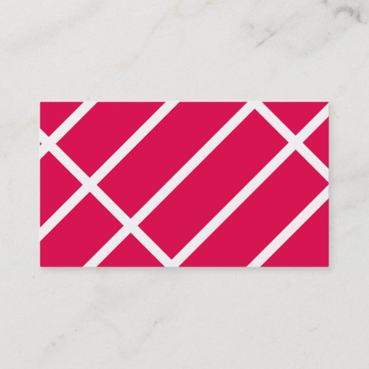 Typografie und Farbe Visitenkarte (Rückseite)