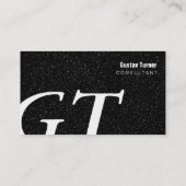 Typografie und Farbe Visitenkarte (Rückseite)