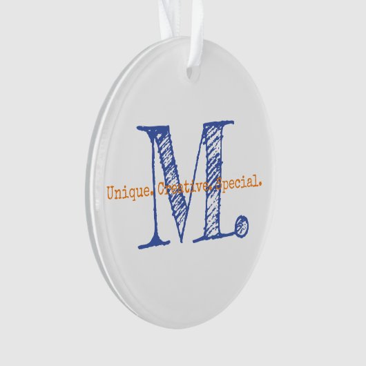 Typografie: Ursprüngliche Affirmationswörter halte Ornament (Vorderseite)