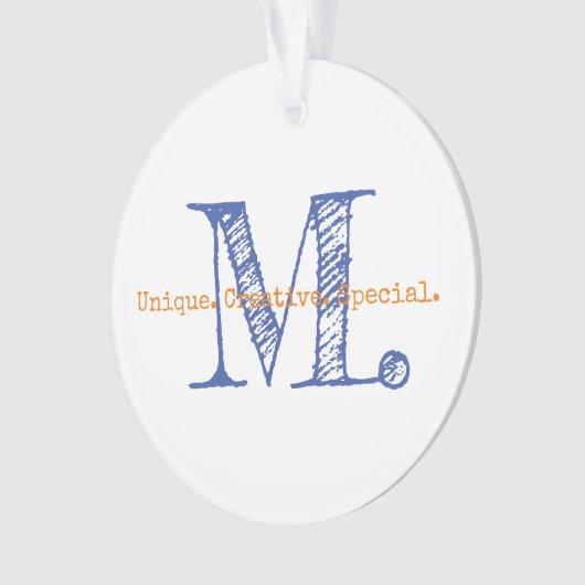Typografie: Ursprüngliche Affirmationswörter halte Ornament (Vorderseite)