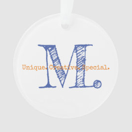 Typografie: Ursprüngliche Affirmationswörter halte Ornament