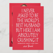 Typografie Valentinstag-Foto (Vorne/Hinten)