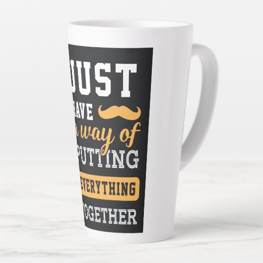 Typografie Vatertag Milchtasse (Rechte Ecke)