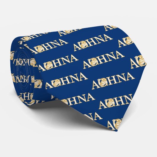 Typografie von Athen mit antikem Athenialuegel Krawatte (Gerollt)