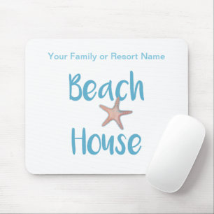 Typografie von Beach House Mousepad