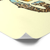 Typografie von Funky Country Girls Poster (Ecke)