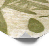 Typografie Wall Art Dalai Lama A to Zen Poster (Ecke)