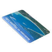 Typografie Willkommen im Higgins-See Magnet (Rechte Seite)