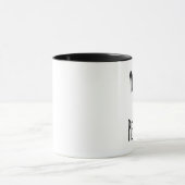 Typografie-Zitat: Du bist mein Freund Tasse (Zentrum)