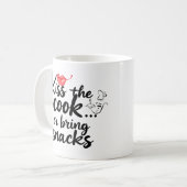 TYPografie-Zitat '''KÜSS DEN KOCH''' Kaffeetasse (Vorderseite Links)