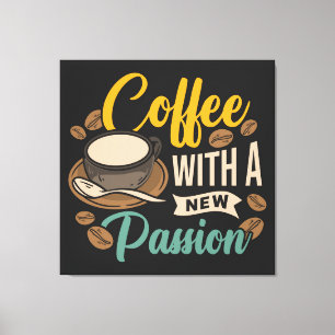 Typografie zitiert das Shirt-Design Leinwanddruck