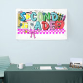 Typografie zweiter Klasse Banner (Messeveranstaltung)