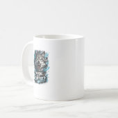 Typografiedesign für Mitarbeiter-Geschenke Kaffeetasse (Vorderseite Links)