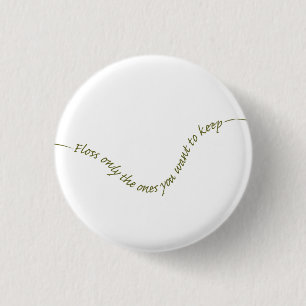 Typografieperiodontist-humorvolle Zahnarzt-Warnung Button