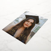 Typografische Ankündigung zum Zwei-Foto-Abschluss (Gedreht)