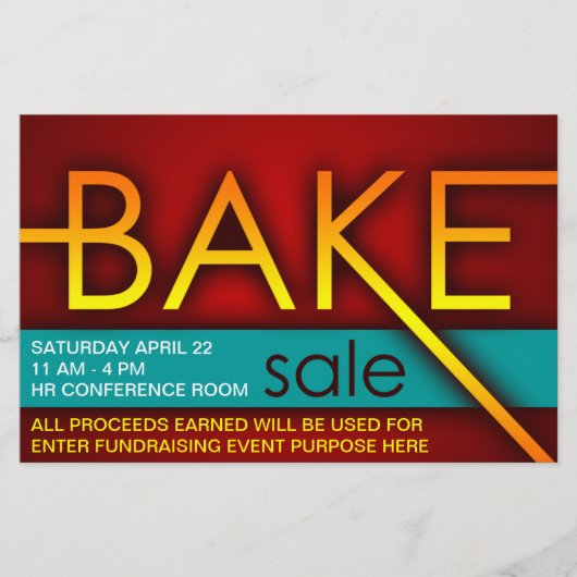 typografische Flyer (Vorne)