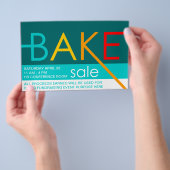 typografische Flyer (Handgriff)