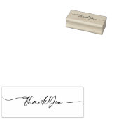Typografische Kalligrafie Custom Vielen Dank Gummistempel (Stempel)