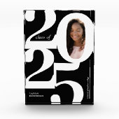 Typografischer 2025-Abschluss Fotoblock (Vorderseite)