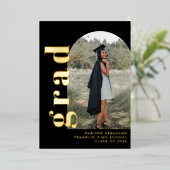 Typografischer Abschluss für das Foto der Schwarze Folieneinladung (Stehend vorne)