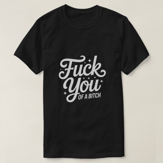 typografischer T - Shirt, fett gedruckter Text, Ei T-Shirt (Design vorne)