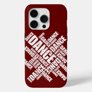 Typografisches Dance (Distressed) iPhone 5 Fall Case-Mate iPhone Hülle
