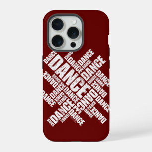 Typografisches Dance (Distressed) iPhone 5 Fall 15 Pro Hülle