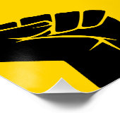 Typografisches Gedicht für Ihre Rechte Glossar Pos Poster (Ecke)