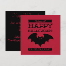 Typografisches Retro Halloween