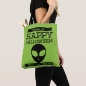 Typografisches Retro Halloween Tasche (Von Nahem)
