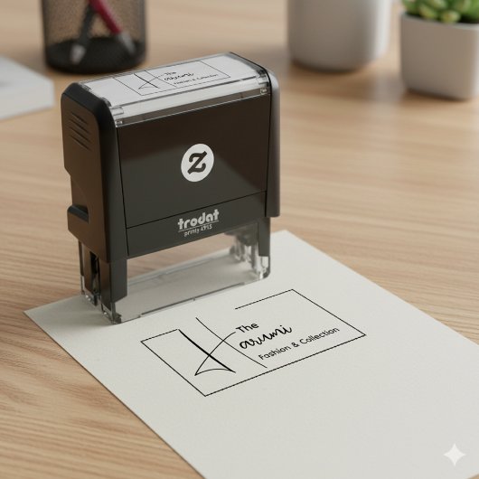 Typografy Business Initial Minimal Fashion Logo Permastempel