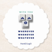 typography_2_with you_2 untersetzer (Vorderseite)