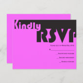 TYPOGRAPHY Bar Bat Mitzvah Antwort (Vorne/Hinten)