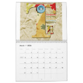 Typography Calendar Kalender (Mär 2026)