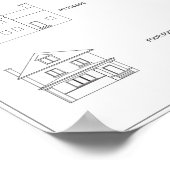 Typologien des amerikanischen Hauses - Poster (Ecke)