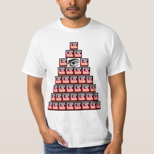 TYPOPYRAMID 003 T-Shirt (Vorderseite)
