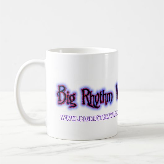 Typrollenwürfel Kaffee-Tasse Kaffeetasse (Links)