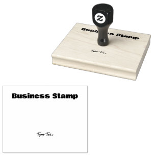 Typtexte von Business-Briefmarke - Benutzerdefinie Gummistempel
