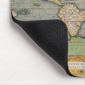 Typus Orbis Terrarum, Karte der Welt Mousepad (Ecke)