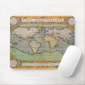 Typus Orbis Terrarum, Karte der Welt Mousepad (Mit Mouse)