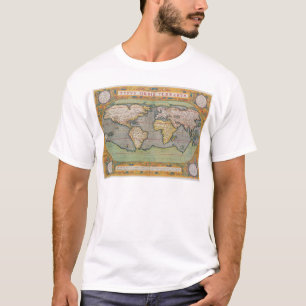 Typus Orbis Terrarum, Karte der Welt T-Shirt