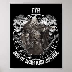 Tyr Götter des Krieges und der Gerechtigkeit, die Poster