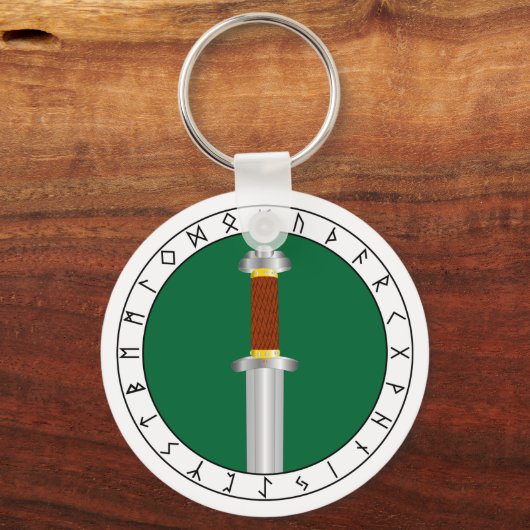 Tyr-Schwert-Schlüsselanhänger Schlüsselanhänger (Vorderseite)