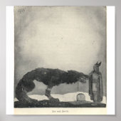 Tyr und Fenrir Poster (Vorne)