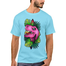 Tyranicorn Rosa Dino - Blau